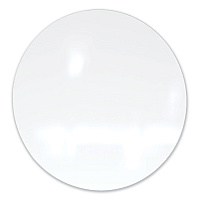 Ghent Coda Low Profile Circular Magnetic Glassboard, 24 Diameter, White Surface (CDAGM24WH)