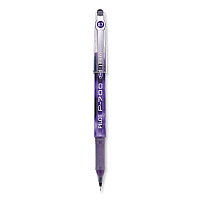 Pilot Precise P-700 Gel Pen, Stick, Fine 0.7 mm, Purple Ink, Purple Barrel, Dozen (38621)