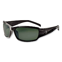 ergodyne Skullerz Thor Safety Glasses, Black Nylon Impact Frame, Polarized G15 Polycarbonate Lens (51071)