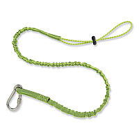 ergodyne Squids 3101 Lanyard with Stainless Steel Carabiner + Cinch-Loop, 15 lb Max Working Capacity, 35