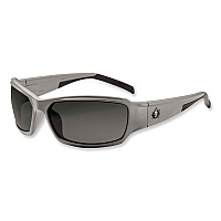 ergodyne Skullerz Thor Safety Glasses, Matte Gray Nylon Impact Frame, Polarized Smoke Polycarbonate Lens (51131)
