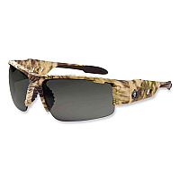 ergodyne Skullerz Dagr Safety Glasses, Kryptek Highlander Nylon Impact Frame, Smoke Polycarbonate Lens (52330)