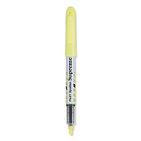 Pilot Spotliter Supreme Highlighter, Fluorescent Yellow Ink, Chisel Tip, Yellow/White Barrel, Dozen (16008)