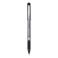 Pilot Precise Grip Roller Ball Pen, Stick, Extra-Fine 0.5 mm, Black Ink, Black Barrel (28801)