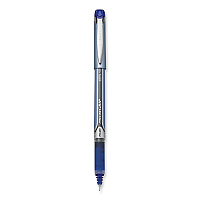 Pilot Precise Grip Roller Ball Pen, Stick, Extra-Fine 0.5 mm, Blue Ink, Blue Barrel (28802)