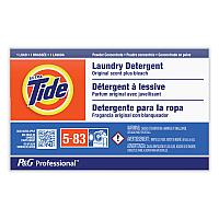 Tide&reg; Pro Powder Laundry Detergent Vending Box, Bleach, 156 Pack (08921)