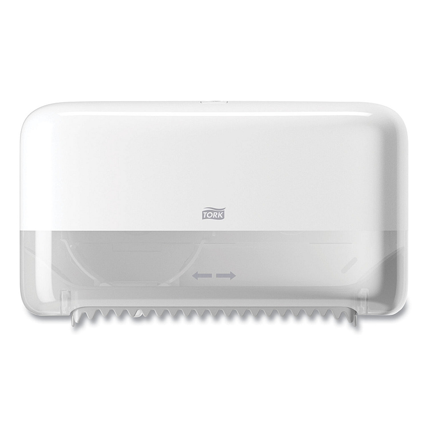 Tork&reg; Coreless Toilet Paper Dispenser, 2-Rolls, White (473200)