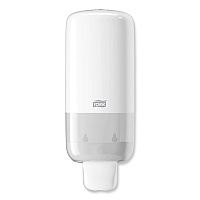 Tork Foam Skincare Manual Dispenser, 1 L Bottle; 33 oz Bottle, 4.45 x 4.13 x 11.26, White, 4/Carton (571501)