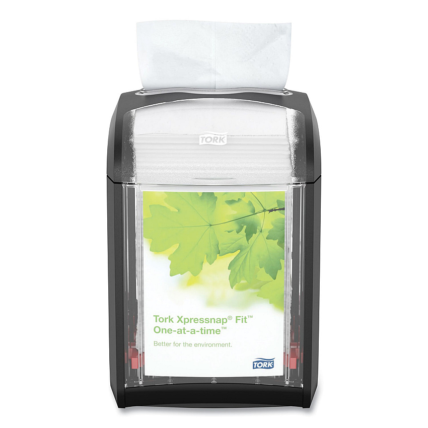 Tork&reg; Xpressnap Fit Tabletop Napkin Dispenser, Black (7232000)