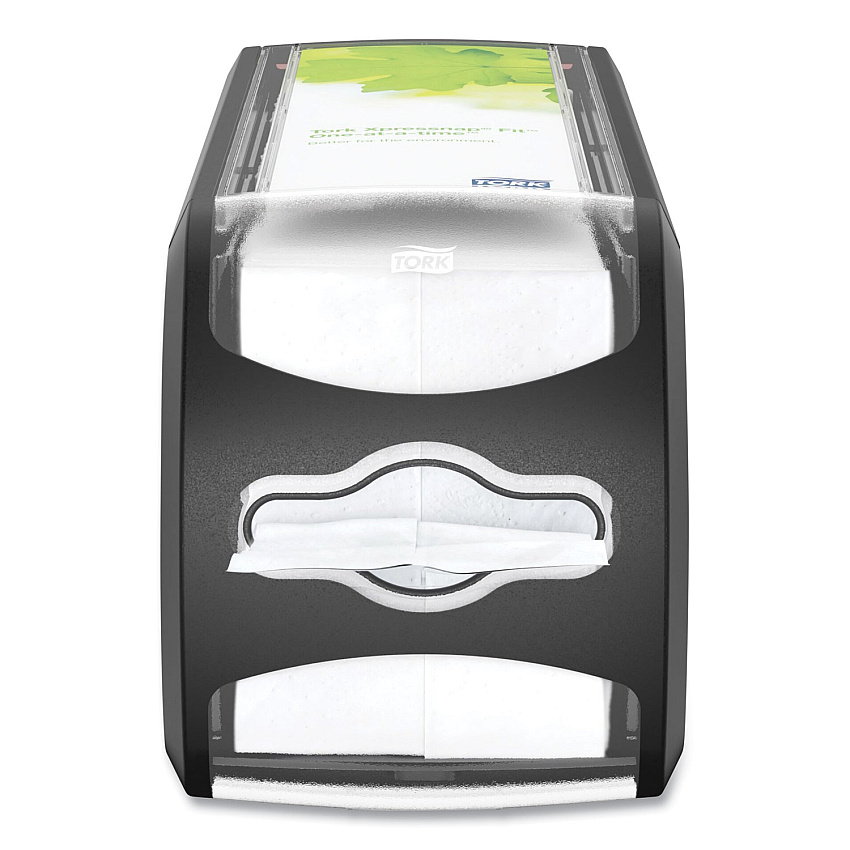 Tork&reg; Xpressnap Fit Napkin Dispenser, Tabletop, Black (7432000)