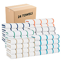 Las Rayas Beach Towel 30x60 Assorted - Pack Of 4 (BT-HS3060-15ASST)