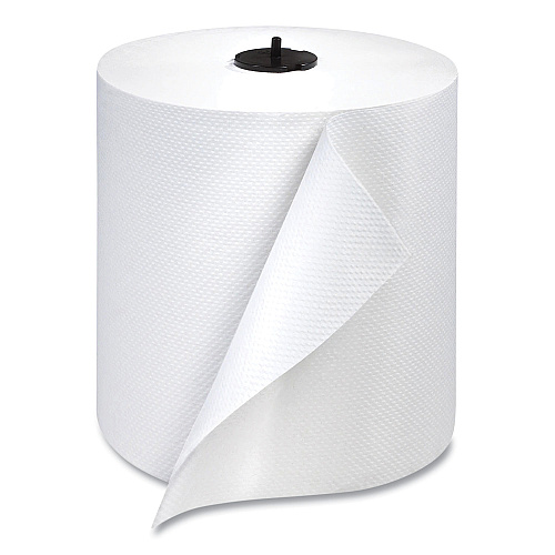 Tork&reg; Basic Hardwound Roll Paper Towels, White, 1,150-ft., 4 Rolls (291380)