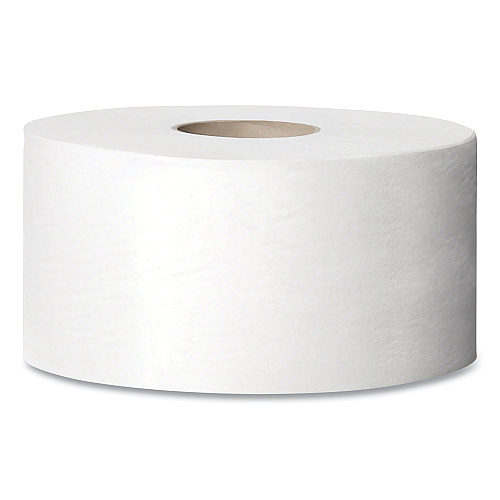 Tork&reg; Advanced Mini Jumbo Toilet Paper, 1-Ply, 1200-ft., 12 Rolls (12013903)