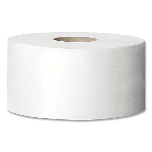 Tork&reg; Jumbo Jr. Toilet Paper, 2-Ply, White, 751-ft., 12 Rolls (12024402)