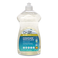 ECOS PRO Dishmate Manual Dish Liquid, 25 oz Bottle (PL97216EA)
