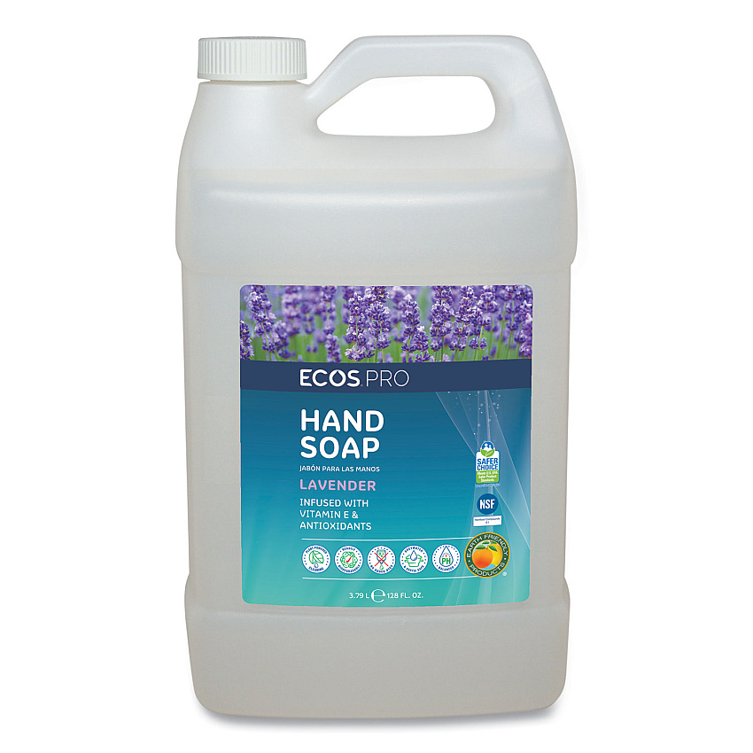 ECOS PRO Liquid Hand Soap, Lavender Scent, 1 gal (PL966504)