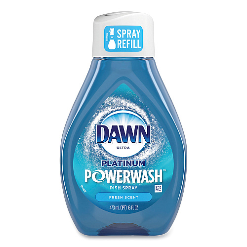 Dawn Platinum Powerwash Dish Spray Refill, Fresh Scent, 16 oz Refill Bottle (52366)