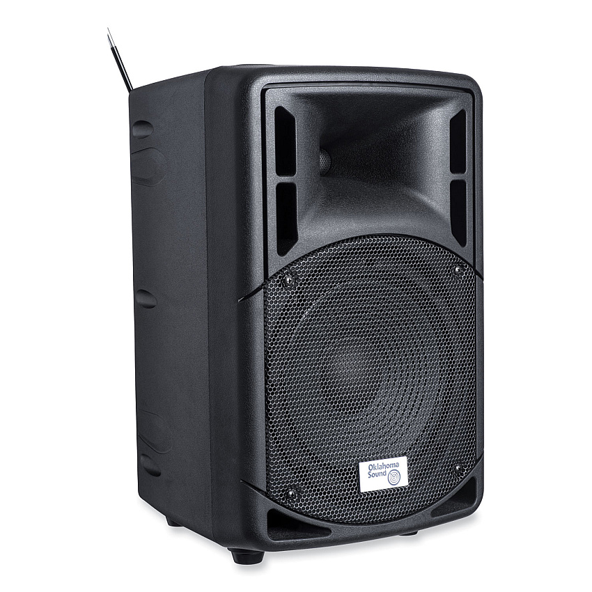 Oklahoma Sound Wireless PA System with Wireless Tie Clip Microphone, 40 W, Black (PRA8000PRA86)