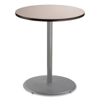 マスノ　テーブル NPS Cafe Table, 36w x 36d x 42h, Square Top/X-Base, Gray