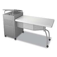 Oklahoma Sound Edupod Teacher's Desk and Lectern Combo, 24