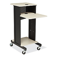 Oklahoma Sound Premium Presentation Cart, 4 Shelves, 18