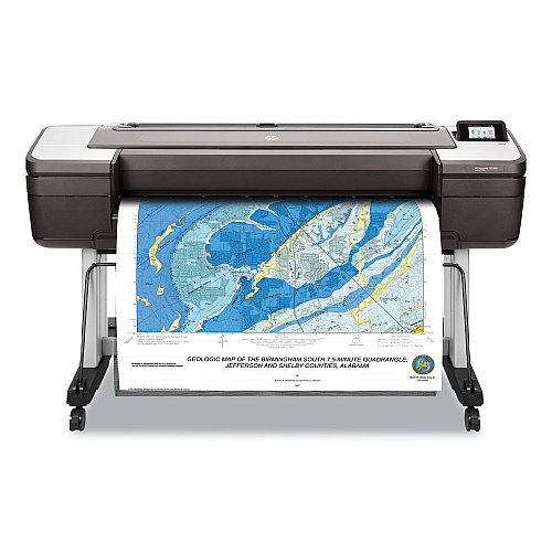 HP DesignJet T1700dr PostScript Large-Format Color Inkjet Printer (1VD88B)