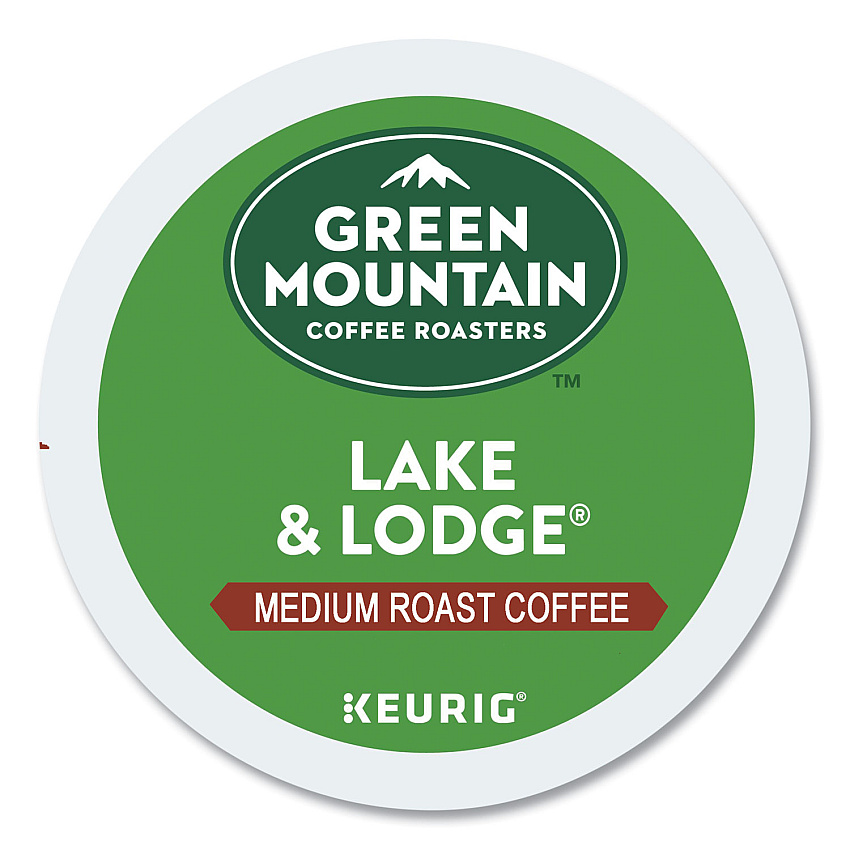 Keurig Lake and Lodge Coffee K-Cups, Medium Roast, 96/Carton (6523CT)