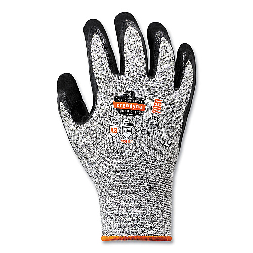 ergodyne ProFlex 7031-CASE ANSI A3 Nitrile-Coated CR Gloves, Gray, 2X-Large, 144 Pairs/Carton (17886)