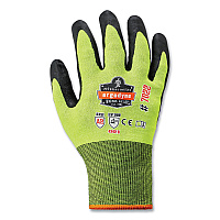 ergodyne ProFlex 7022 ANSI A2 Coated CR Gloves DSX, Lime, Medium, Pair (17973)