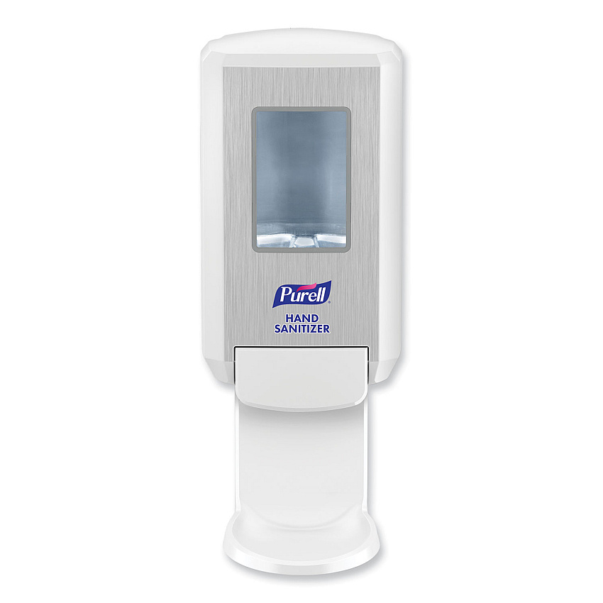PURELL CS4 Hand Sanitizer Dispenser, 1,200 mL, 6.12 x 4.48 x 10.81, White (512101)