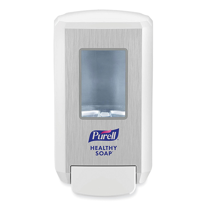PURELL CS4 Soap Push-Style Dispenser, 1,250 mL, 4.88 x 8.8 x 11.38, White (513001)