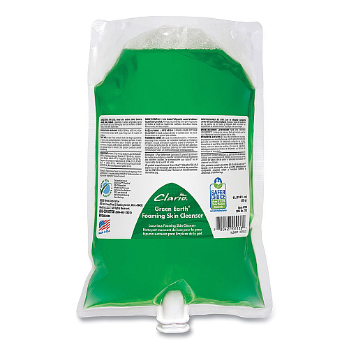 Betco Green Earth Foaming Skin Cleanser Refill, Fresh Meadow Scent, 1,000 mL, 6/Carton (7812900)