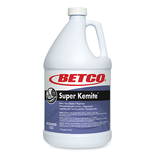Betco Super Kemite Butyl Degreaser, Cherry Scent, 1 gal Bottle, 4/Carton (1030400)