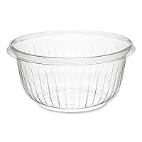 Presentabowls Clear Bowls, 16 Oz, Plastic, 63/bag, 504/carton