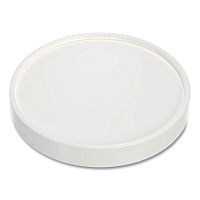Flexstyle Double Sided Poly (dsp) Paper Lid, For 32 Oz Food Containers, 4.6