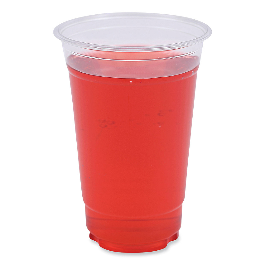 Boardwalk&reg; Clear Plastic Cold Cups, 20 oz, 1000/Carton (BWKPET20)