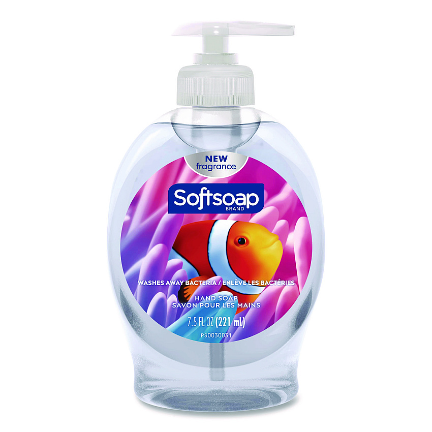 Softsoap Liquid Hand Soap, Fresh Scent, 7.5 oz, 6/Carton (45636)