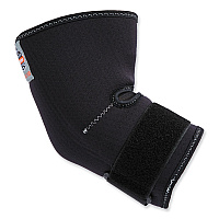 ergodyne ProFlex 655 Compression Arm Sleeve with Strap, Large, Black (16584)