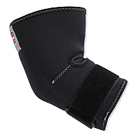 ergodyne ProFlex 655 Compression Arm Sleeve with Strap, 2X-Large, Black (16586)