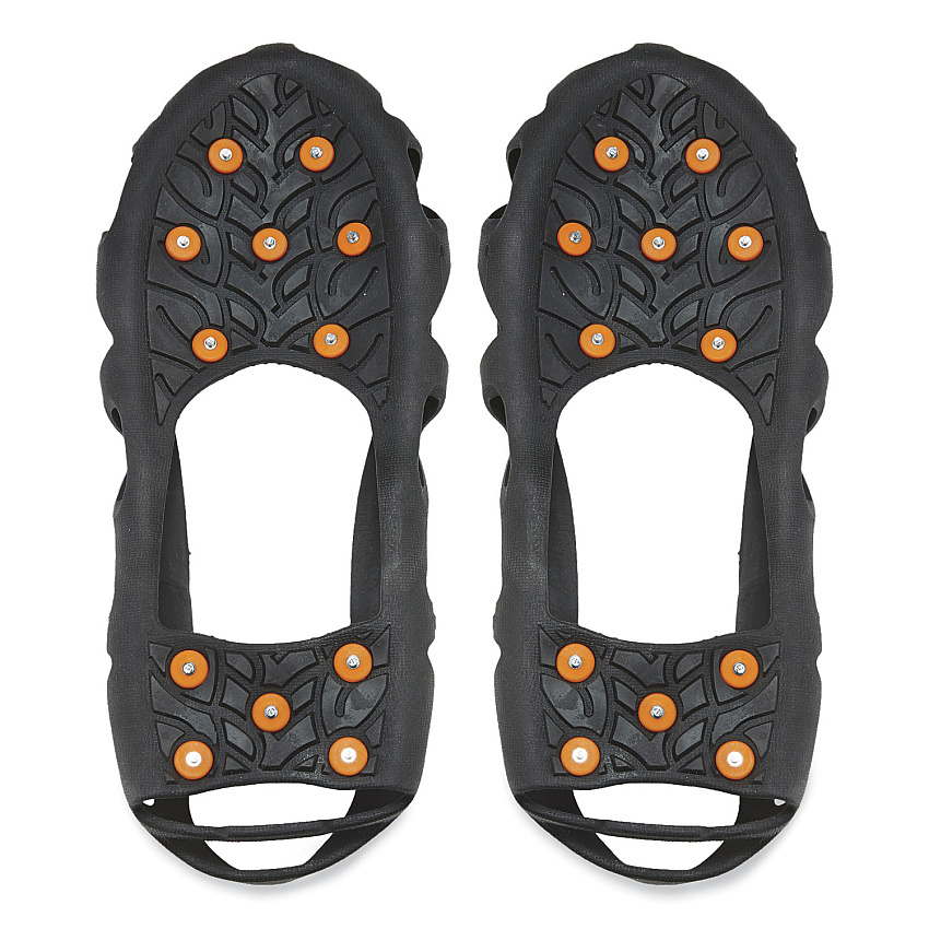 ergodyne Trex 6304 One-Piece Step-In Full Coverage Ice Cleats, Medium, Black, Pair (16783)