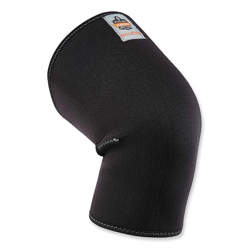 ergodyne ProFlex 600 Neoprene Single Layer Knee Sleeve, Small, Black (16502)