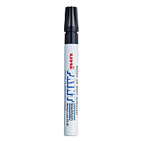uni Paint Permanent Marker, Medium Bullet Tip, Black (63601)