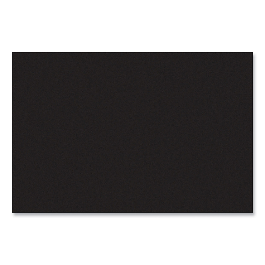 Prang SunWorks Construction Paper, 50 lb Text Weight, 24 x 36, Black, 50/Pack (6323)