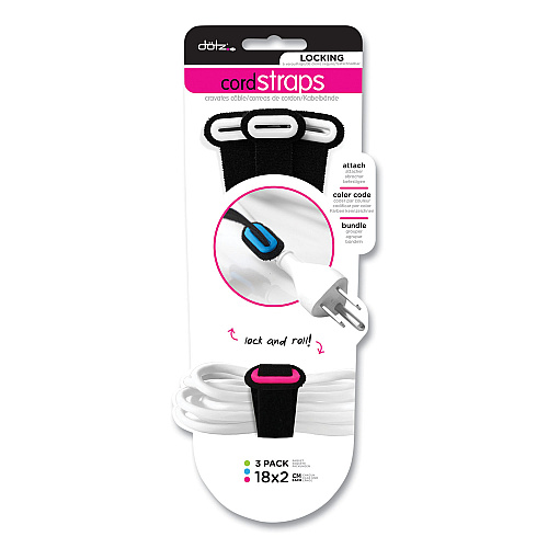Dotz Locking Cord Strap, Black (22201)