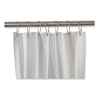 Bobrick Shower Curtain, 42 x 72, Vinyl, White (2042)