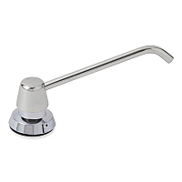 Bobrick Counter-Mounted Soap Dispenser, 34 oz,  3 x 4 x 6, Stainless Steel (8226)