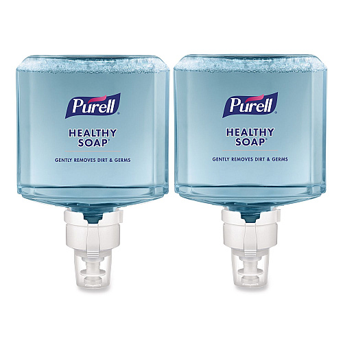 PURELL HEALTHY SOAP Foam Refill, For ES8 Dispensers, Fresh Scent, 1,200 mL, 2/Carton (777702)
