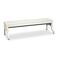 Safco E-Z Sort Satellite Mail Station Base, 57.5 x 18.25 x 14 to 19, Gray (7756GR)