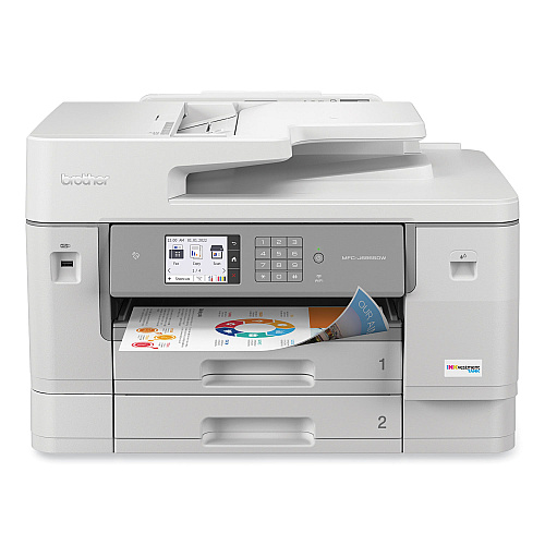 Brother MFC-J6955DW INKvestment Tank All-in-One Color Inkjet Printer, Copy/Fax/Print/Scan