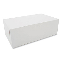 SCT Donut Boxes, 10.75 x 6.75 x 3.62, White, Paper, 250/Carton (1018)